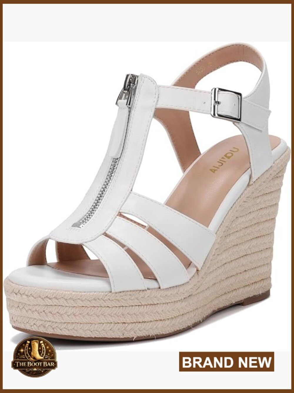 Wedge Platform Sandals Ankle Strap Open Toe Summer Dress Sandals Casual Beach